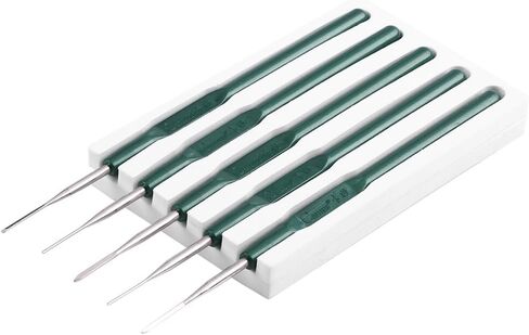 Keenso 5pcs Wiring Dismount Wire Removal Tool Kit, DIY Alloy Automotive Wiring Harness Terminal Socket Plug Pin Removal Dismount Tool in Saudi Arabia