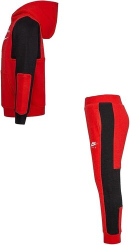 Nike Boy's Air Pullover Pants Set (Little Kids) University Red 6 Little Kid in Saudi Arabia