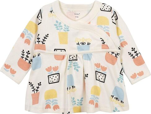 Gerber baby-girls 3-piece Shirt, Footed Pant, and Cap Set in Saudi Arabia