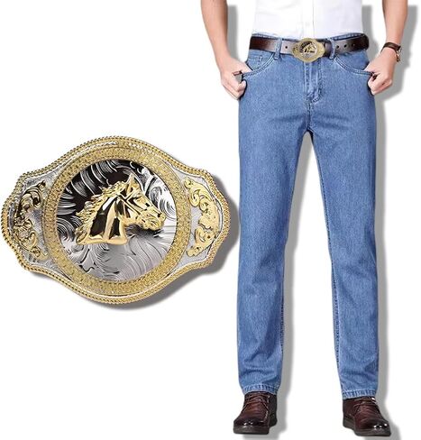 Western Belt Buckle,Eagle Vintage Style Alloy Belt Buckle,Handmade brass belt buckle,Suitable for male female (7#) … in Saudi Arabia