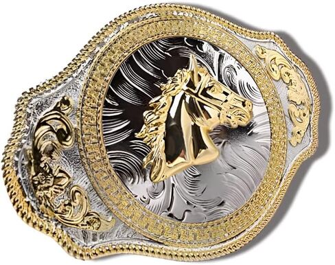 Western Belt Buckle,Eagle Vintage Style Alloy Belt Buckle,Handmade brass belt buckle,Suitable for male female (7#) … in Saudi Arabia