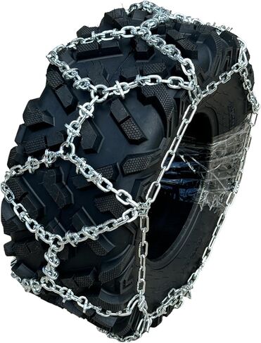 TireChain.com 29-11-14، 29x11-14 سلاسل إطارات شبكية معززة على الطراز الأوروبي، بسعر كل زوج (مجموعة من 2) in Saudi Arabia