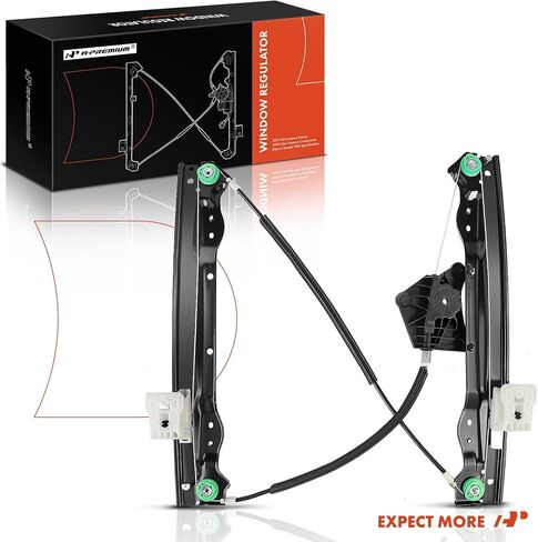 A-Premium Electric Power Window Regulator Without Motor Compatible with Chrysler Sebring 2007-2010 Sedan Front Right Passenger Side in Saudi Arabia