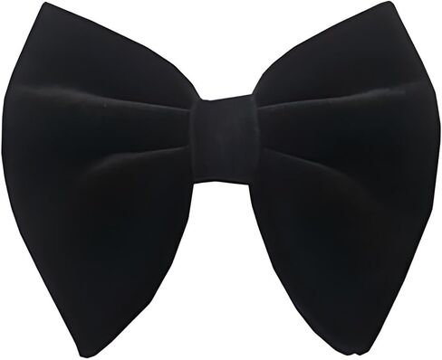 Velvet Bow Ties for Men,Oversize Pre-tied Bow Tie,Tuxedo Bow Ties, Adjustable Butterfly Big Bowties,Wedding bow tie in Saudi Arabia