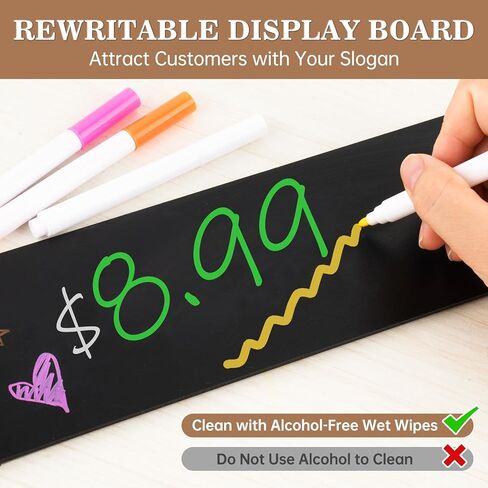 NiHome Earring Display Stands for Selling, Jewelry Display for Necklaces, Bracelets, 36 Hooks Wall Mountable Jewelry Organizer with Portable Storage Bag, Customizable Blackboard, Liquid Chalk Markers in Saudi Arabia