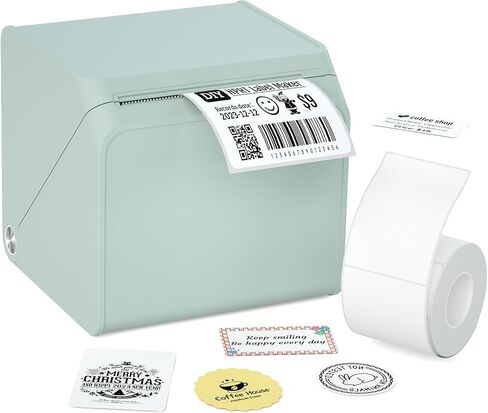 HPRT T260LR Label Maker: Portable Sticker Machine with Waterproof Tape, Bluetooth Thermal Label Printer for Small Business, Barcode, Name, Logo, Address, Mailing, Clothing, School, Home & Office in Saudi Arabia