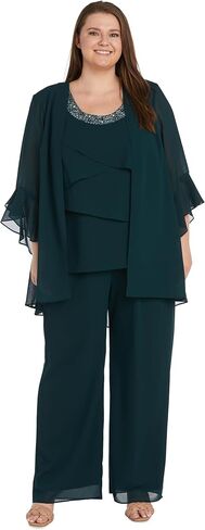 Three Piece Duster and Pantsuit Set in Saudi Arabia