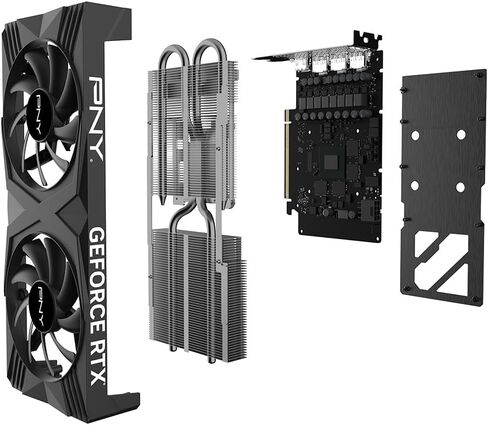 PNY GeForce RTX™ 4060 Ti 16GB Verto Overclocked Dual Fan Graphics Card DLSS 3 in Kuwait