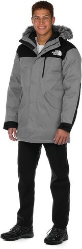 THE NORTH FACE Mens Bedford Down Parka, XXL, Meld Grey in Saudi Arabia