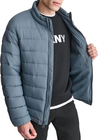 جاكيت منتفخ بياقة واقفة مبطن للرجال من DKNY in Saudi Arabia