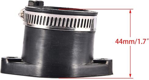 WOOSTAR 27mm Intake Manifold Pipe with Air Injection Tube Replacement for CF250 CN250 CH250 Water Cooled 250 ATV Scooter in Saudi Arabia