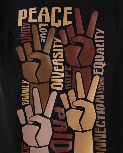 The Children's Place Boys' Equality for All Short Sleeve Graphic T-Shirts,multipacks in Saudi Arabia