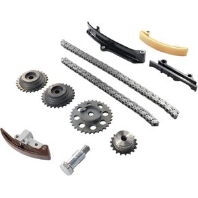 REVO Timing Chain Kit 11PCS Replacement for VW Jetta Golf EuroVan 2.8L Engine VR6 Afp 1999-2002