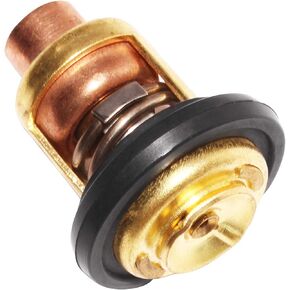 Leesoot 72­ºC 161.6F 19300-ZV5-043 Thermostat Assembly with Gasket 1999-2003 Compatible with Honda 4 Stroke BF20hp Thru 130hp BF25A BF30A BF40A BF50A BF75A BF90A BF115A BF130A Outboard Engine