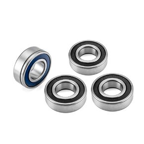 Wsays Rear Wheel Bearing Kit Sealed with ABS Compatible with 2008-2024 Harley Touring CVO Street Glide Electra Glide Road King Road Glide Ultra Limited Rear Wheel with ABS