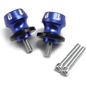Motorcycle Swingarm Spools Slider 6MM 8MM Swing Arm Stand Screw for Y-amaha YZF R1 R3 R6 R7 R25 Kawasaki Ninja 400 650 ZX-6R ZX-10R Suzuki GSXR 600 750 (Blue) in Kuwait