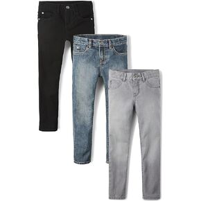 The Children's Place Boys' Multipack Basic Stretch Skinny Jeans