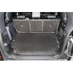 Premium Cargo Liner for Land Rover Defender 7 Seat Model Only Behind 2nd Row 2020-2024 - 100% Protection - Custom Fit Car Trunk Mat - All-Season Black Cargo Mat - 3D Shaped Laser Measured Trunk Liners