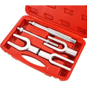 Ball Joint Separator Set | 5PCS Pickle Fork Splitter Kit Tie Rod Tool Set Ball Joint Tie Rod Pitman Arm Remover Separator Set for Cars and Light Trucks