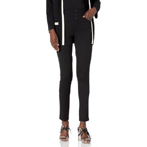 KARL LAGERFELD Women's Compression Skinny High Waisted Pant