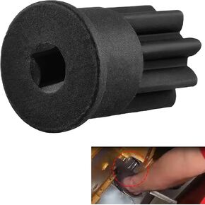 Engine Barring Turning Socket Wrench Tool for CAT,EUI/MUI & Mack Engines Compatible with 3176/3196/3200/3208/3300/3400/3406/3500/3508/3512 Series, C9-C16 E-7 E-7 ETEC,Replace # : J38587A