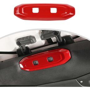 CheroCar for JL Roof Reading Light Cover Trim Interior Accessories for Jeep Wrangler JL JLU 2024+,Red