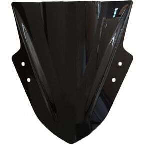 WYNMOTO Windshield WindScreen Wind Deflectors Double Bubble Compatible for Kawasaki Ninja 300 EX300 2013 2014 2015 2016 2017 2018 EX300R/Ninja 300