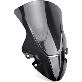 Newsmarts Windshield Front Deflector Fairing Acrylic Black Motorcycle for CFMOTO 450 SR 2022-2023