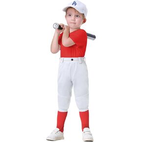 2T-7Year Toddler Knicker Baseball Pants - Kids Tee Ball Pant Little Boys/Gilrs T Ball Softball Pant with Pockets UPF50