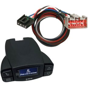 RIZZ-Man 90195 Brake Controller with Wiring Harness, Compatible with Ford Expedition, F-150, F-250 Super Duty, F-350 Super Duty, F-450 Super Duty, F-550 Super Duty, Flex, Lincoln MKT, Navigator