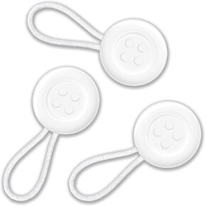 Collar Extenders for Mens Shirts Soft Elastic Expand Tight Neck Relief Dress Shirt Button Extensions