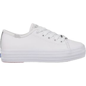 Keds Girl's Triple Up Charms White (Little Big Kid) Sneaker