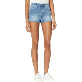 Buffalo David Bitton High-Rise Cutoffs Shorts/Joan in Indigo