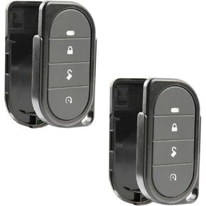 2X USARemote Keyless Entry Remote Car Key Fob 4-Button Replacement Shell Case for Viper Alarm Security System (7146V, 4105V, 5305V, 3305V, 5105V, 3102V, 3305V, 3105V) in Saudi Arabia