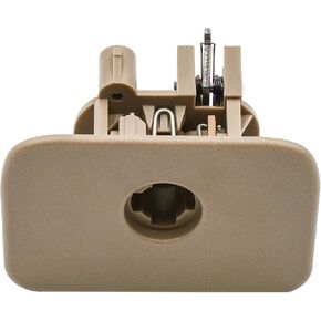 Beige Glove Box Latch Compatible with Cadillac CTS SRX STS STS-V XLR 2005-2011 Replaces 20864472, Center Box Latch Clip Handle Lock