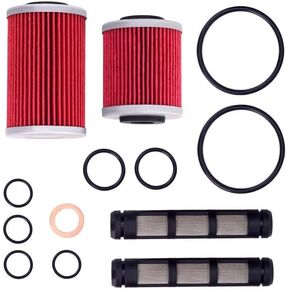 Oil Filter Service Repair Kit 75038046110 Replacement for 690 Duke 2013-2019/690 Enduro R 2012-2023/690 SMC R 2019-2023/701 Enduro 2016-2023/701 Supermoto 2016-2023