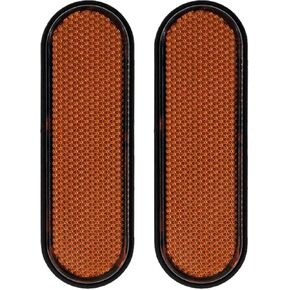 Motorcycle Front Fork Side Reflector Fit For Victory Judge Hammer-S Hard-Ball Vision-Tour High-Ball Jackpot Orange