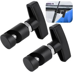 Homaisson 2 Pcs Lift Support Clamps, Car Hood Strut Fixing Clamps, Aluminum Alloy Hood Stay Holders, Shock Prop Strut Retaining Clips, Spark Plug Gap Tools