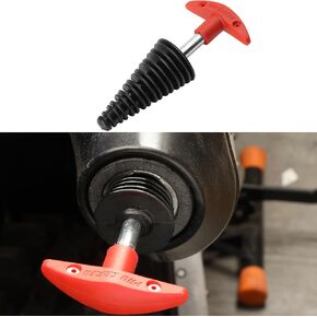 PRO CAKEN Universal 0.39-1.29 inch 10-33MM Muffler Exhaust Wash Plug for Motorcycle Dirt Bike ATV 2 Stroke Rubber Exhaust Silencer