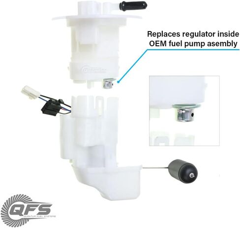 QFS Pressure Regulator, Pressure Regulator Replacement for (2003-2020) Suzuki Boulevard C90, Burgman 400, GSX-R1000, GSX-R600, GSX-R750, GSX250, Inazuma 250, Intruder C1500, SV1000, SV650, 15610-06J in Saudi Arabia