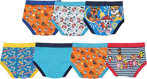 Paw Patrol Boys' 100% Combed Cotton Underwear Multipacks with Chase, Skye, Rubble & More in Sizes 18m, 2/3t, 4t, 4, 6, 8 in Saudi Arabia