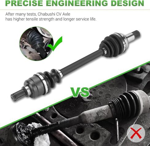 Rear Left Right CV Axle Drive Shaft & Wheel Bearing Set for Yamaha Grizzly 500/700 YFM700 YFM550 Kodiak 450 2018-2021 ATV Axle Replacement for 28P-2530V-00-00 in Saudi Arabia