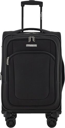 مجموعة حقائب السفر والسفر من ترافيلرز كلوب سولانا، باللون الأسود، مكونة من 4 قطع in Kuwait