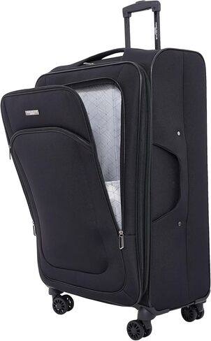 مجموعة حقائب السفر والسفر من ترافيلرز كلوب سولانا، باللون الأسود، مكونة من 4 قطع in Kuwait