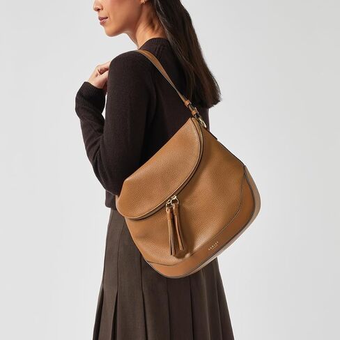 RADLEY London Milligan Street - Women's Leather Shoulder Bag - Medium Size Purse - Women's Shoulder Handbag in Saudi Arabia
