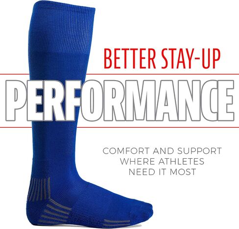 Franklin Sports Youth Baseball + Softball Socks - Baseball + Softball Knee Socks for Kids - Boys + Girls Tall Sports Socks in Saudi Arabia