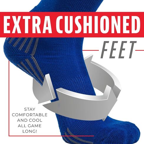 Franklin Sports Youth Baseball + Softball Socks - Baseball + Softball Knee Socks for Kids - Boys + Girls Tall Sports Socks in Saudi Arabia