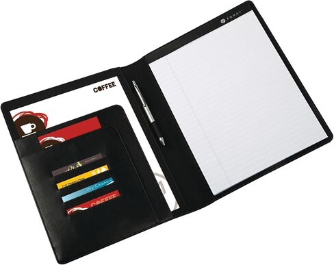 Office Depot® Brand Padfolio, 12-1/2"H x 9-7/8"W, Black in Kuwait