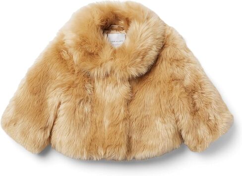Janie and Jack Girl's Cropped Faux Fur Jacket (Toddler/Little Kids/Big Kids) in Saudi Arabia