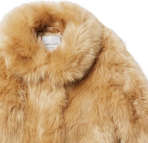 Janie and Jack Girl's Cropped Faux Fur Jacket (Toddler/Little Kids/Big Kids) in Saudi Arabia